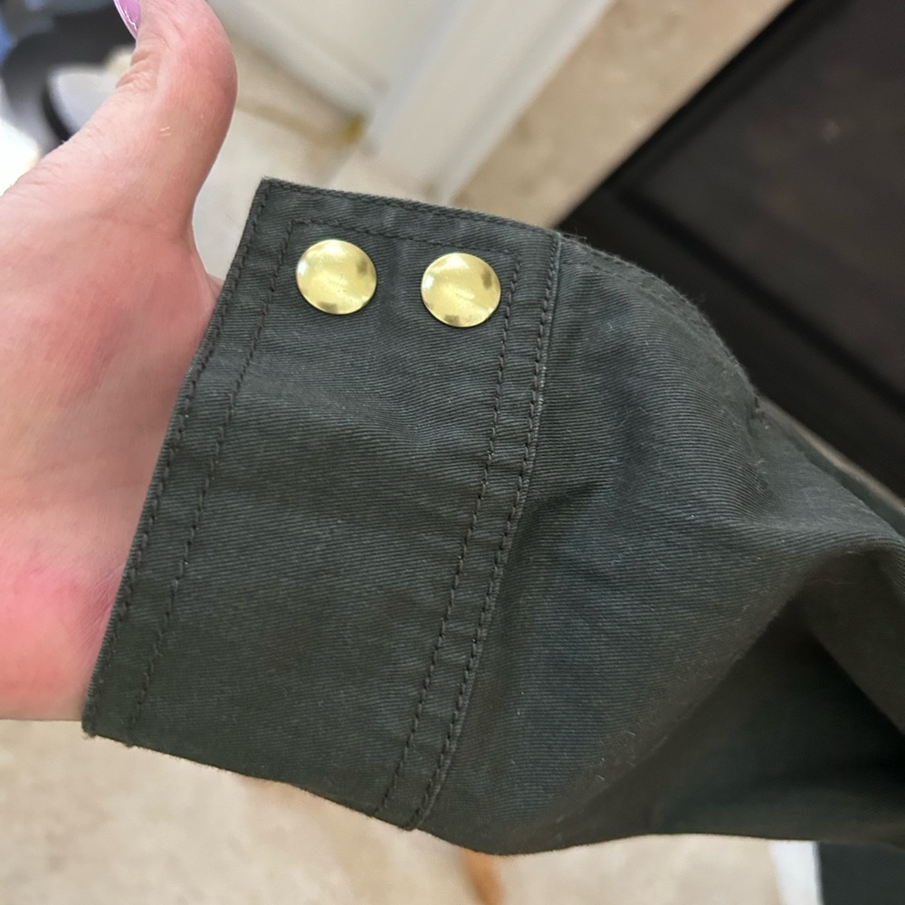 J. Crew Olive Utility Jacket - Picture 6 of 11